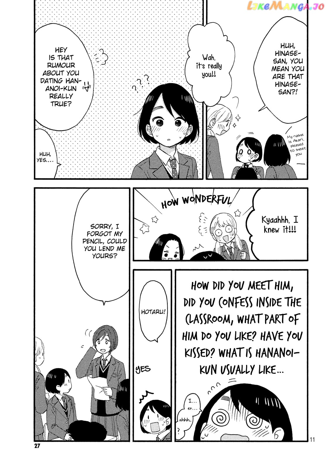 Hananoi-Kun To Koi No Yamai chapter 17 - page 12