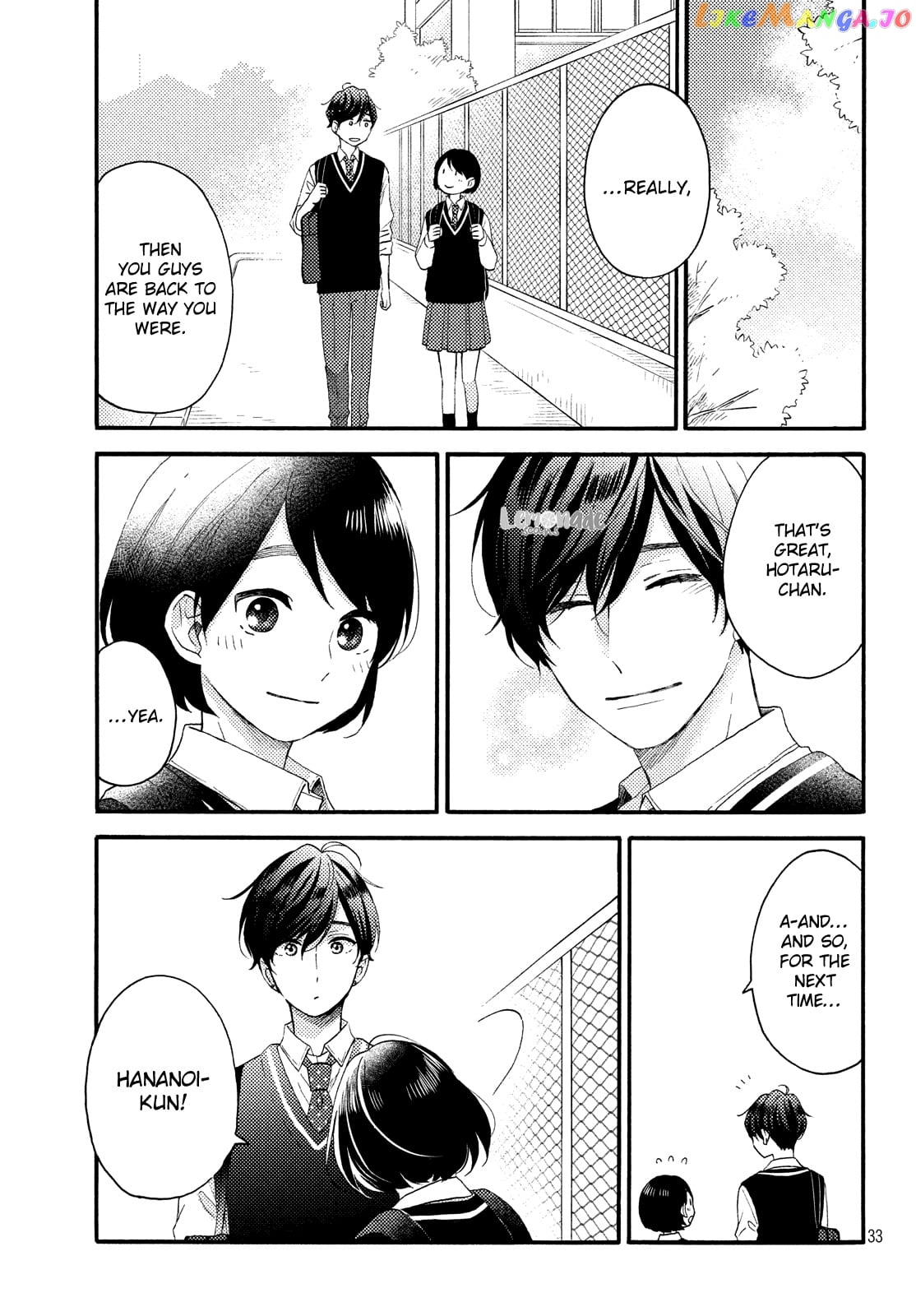 Hananoi-Kun To Koi No Yamai chapter 17 - page 34
