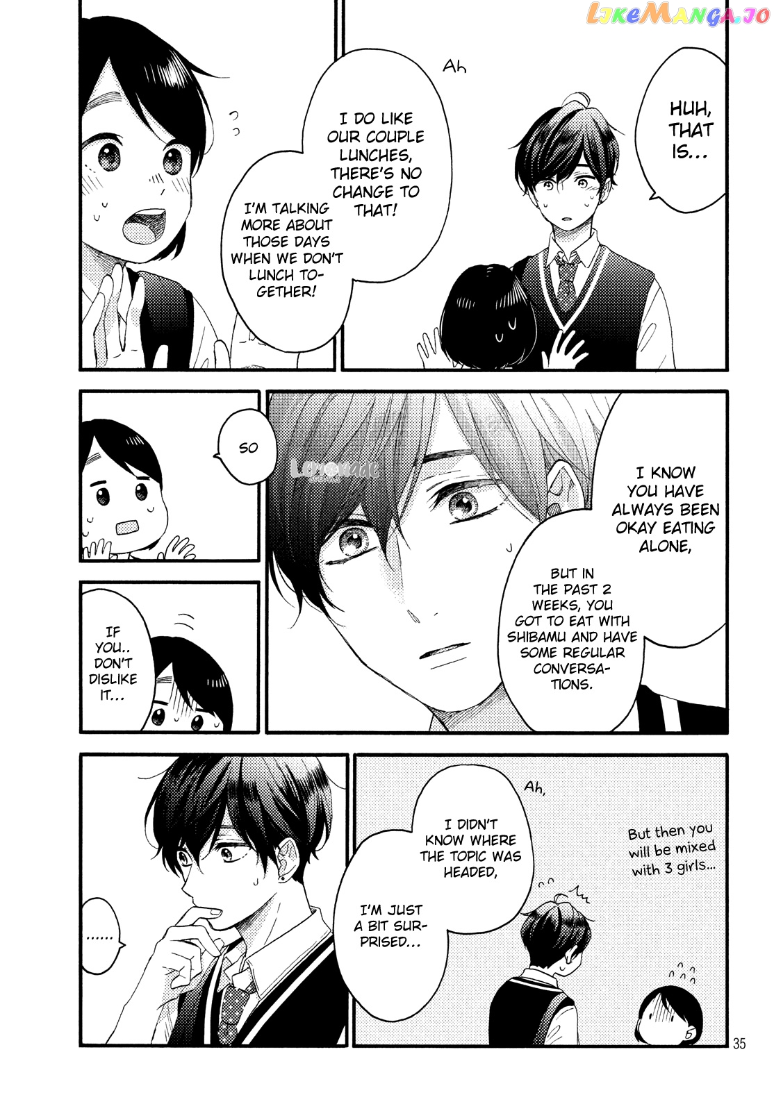 Hananoi-Kun To Koi No Yamai chapter 17 - page 36
