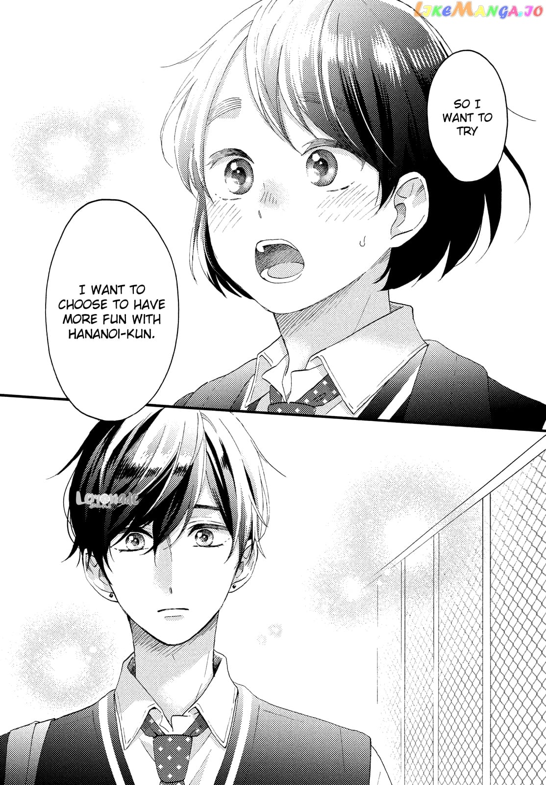 Hananoi-Kun To Koi No Yamai chapter 17 - page 38