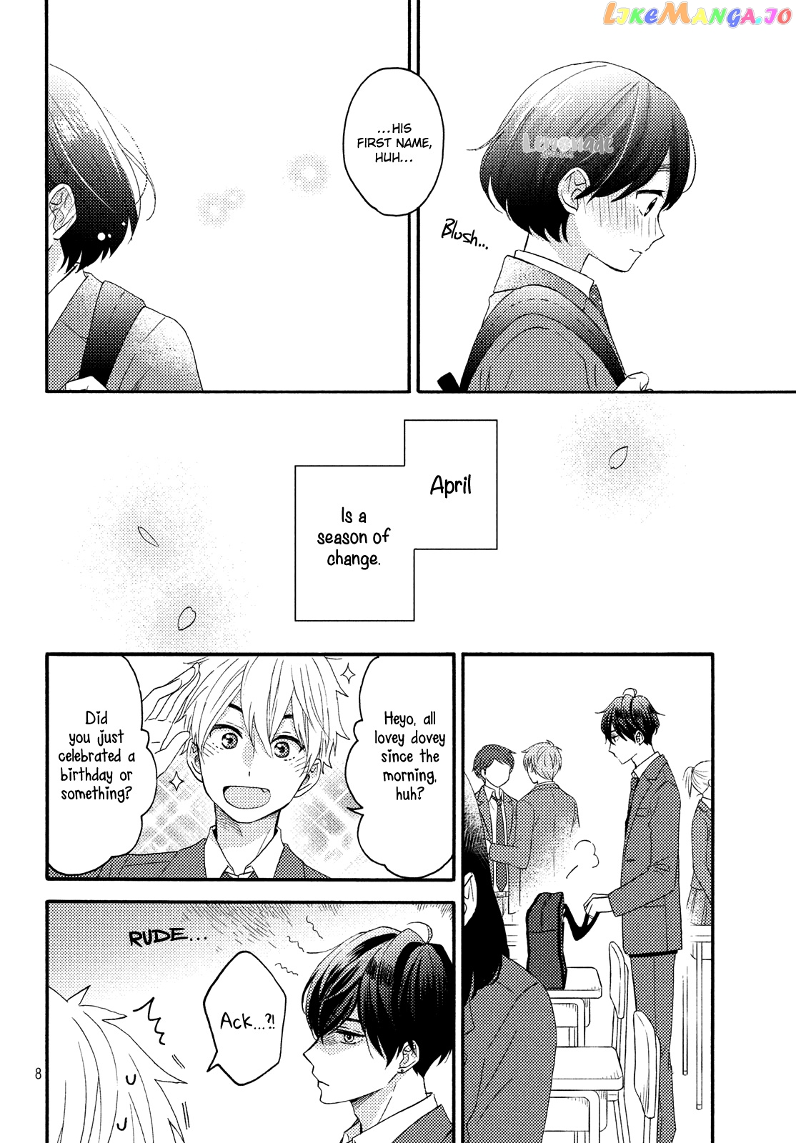 Hananoi-Kun To Koi No Yamai chapter 17 - page 9