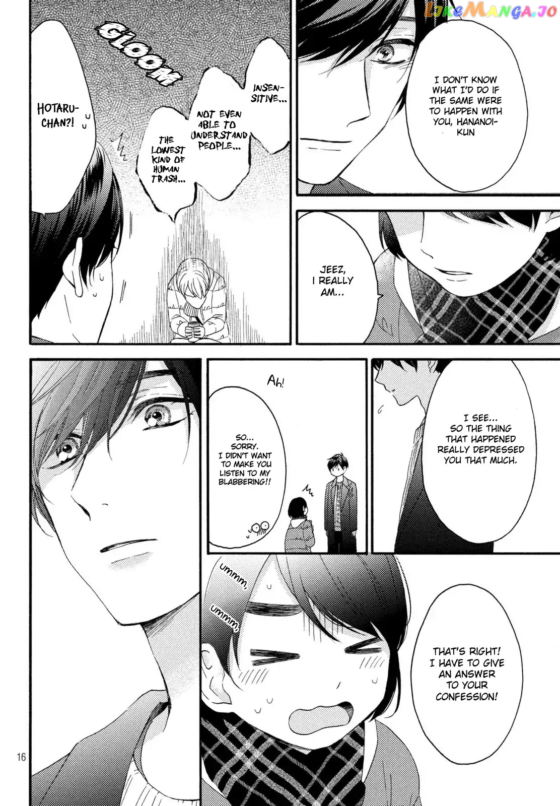 Hananoi-Kun To Koi No Yamai chapter 4 - page 17