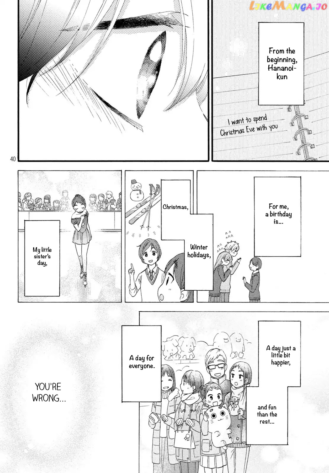 Hananoi-Kun To Koi No Yamai chapter 4 - page 41