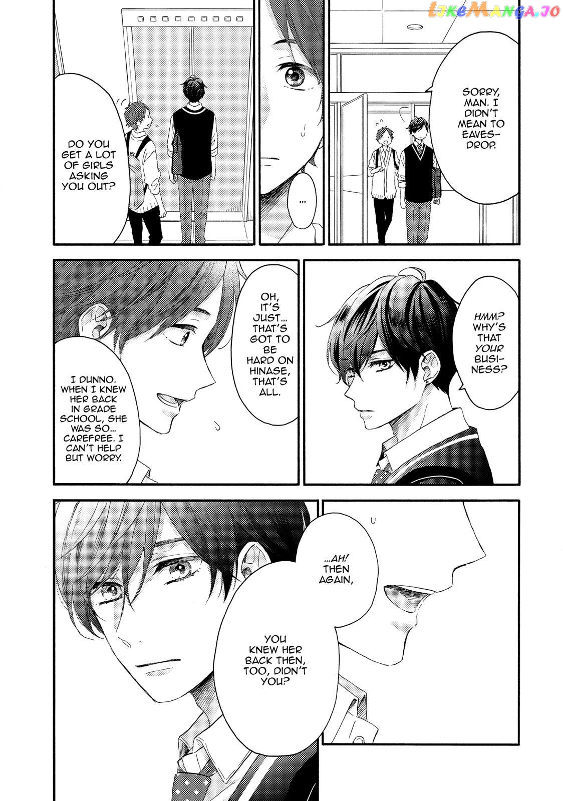 Hananoi-Kun To Koi No Yamai chapter 18 - page 13