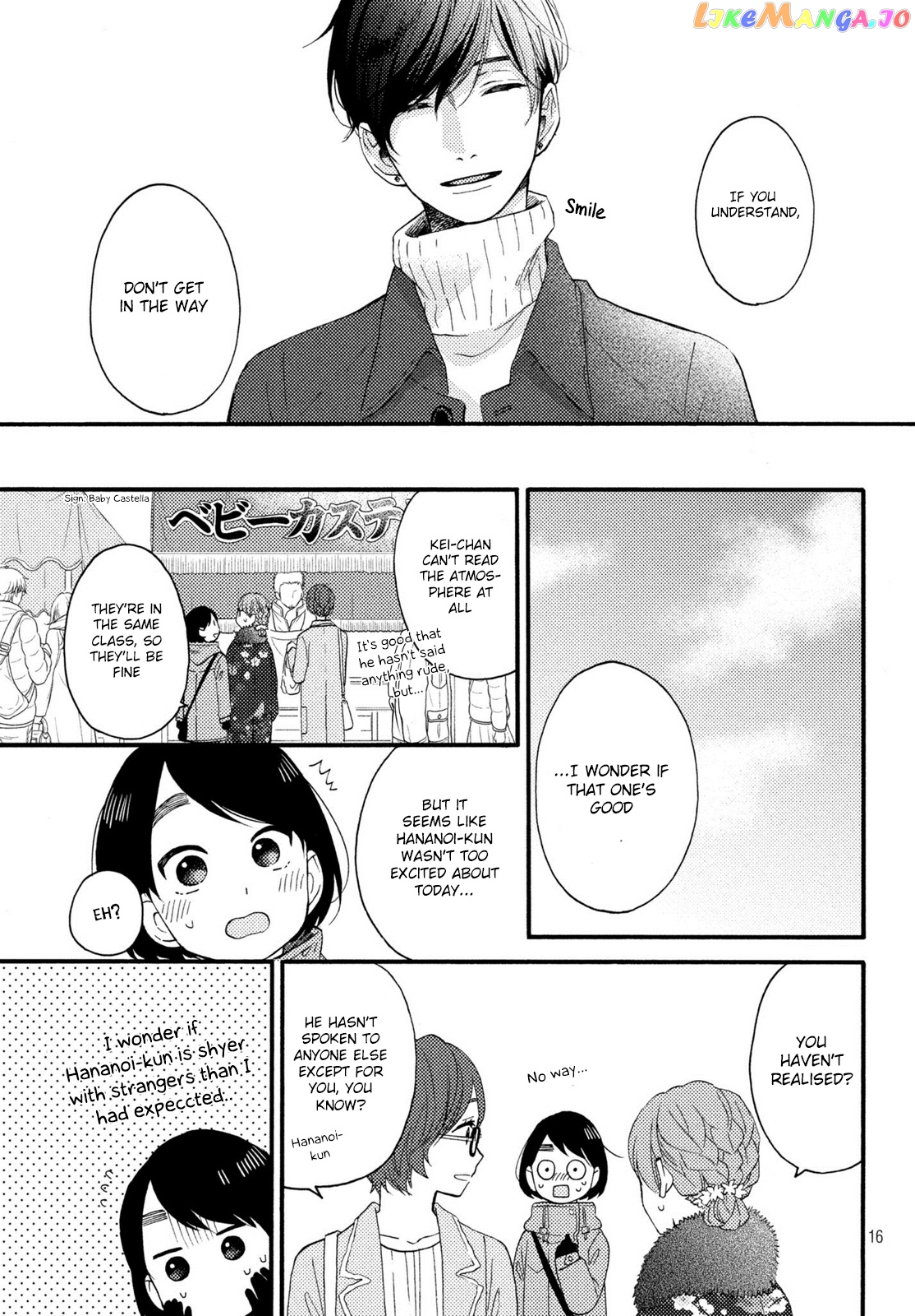 Hananoi-Kun To Koi No Yamai chapter 5 - page 17