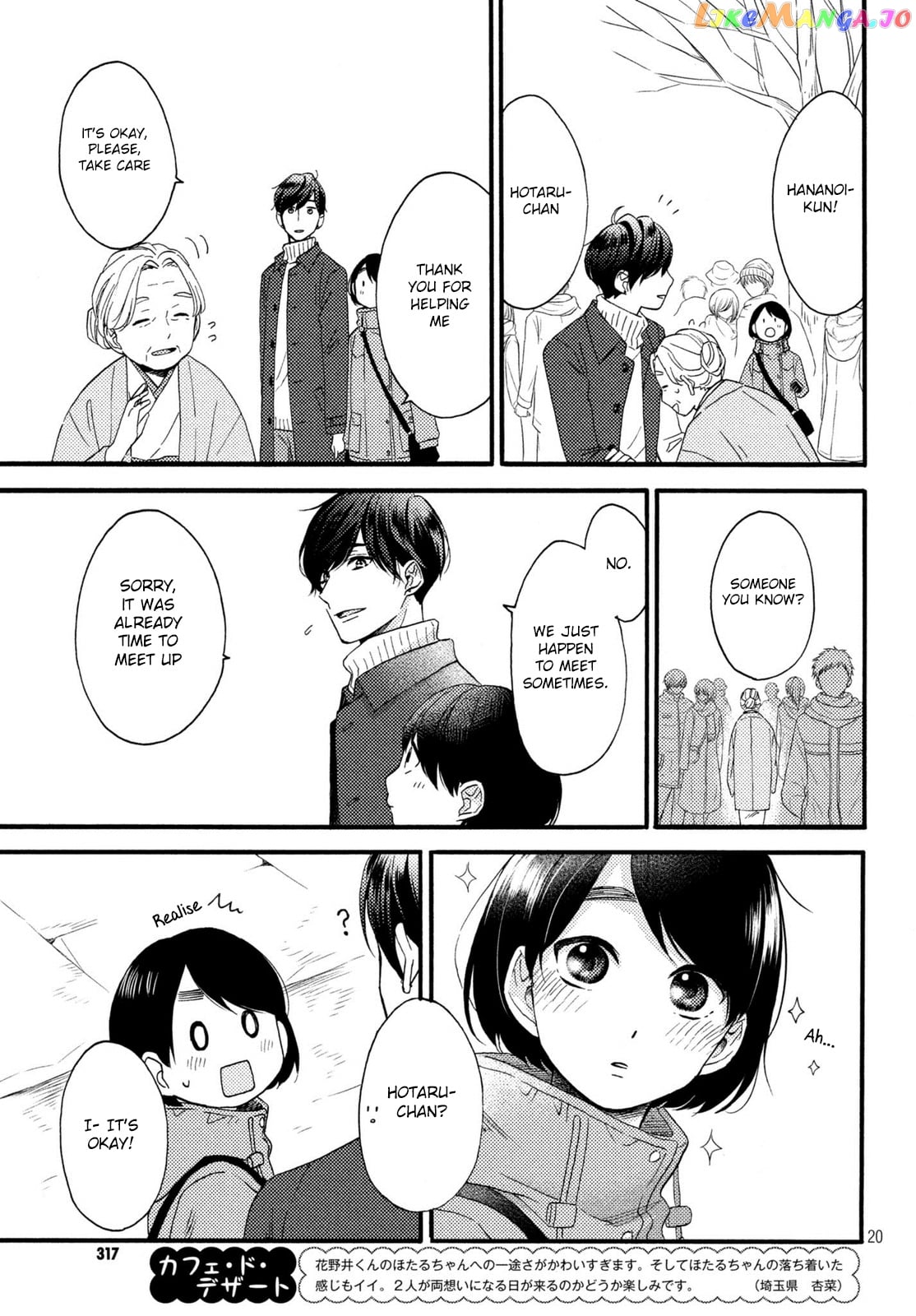 Hananoi-Kun To Koi No Yamai chapter 5 - page 21