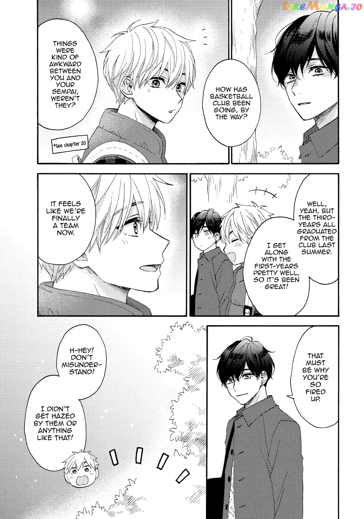 Hananoi-Kun To Koi No Yamai chapter 47 - page 21