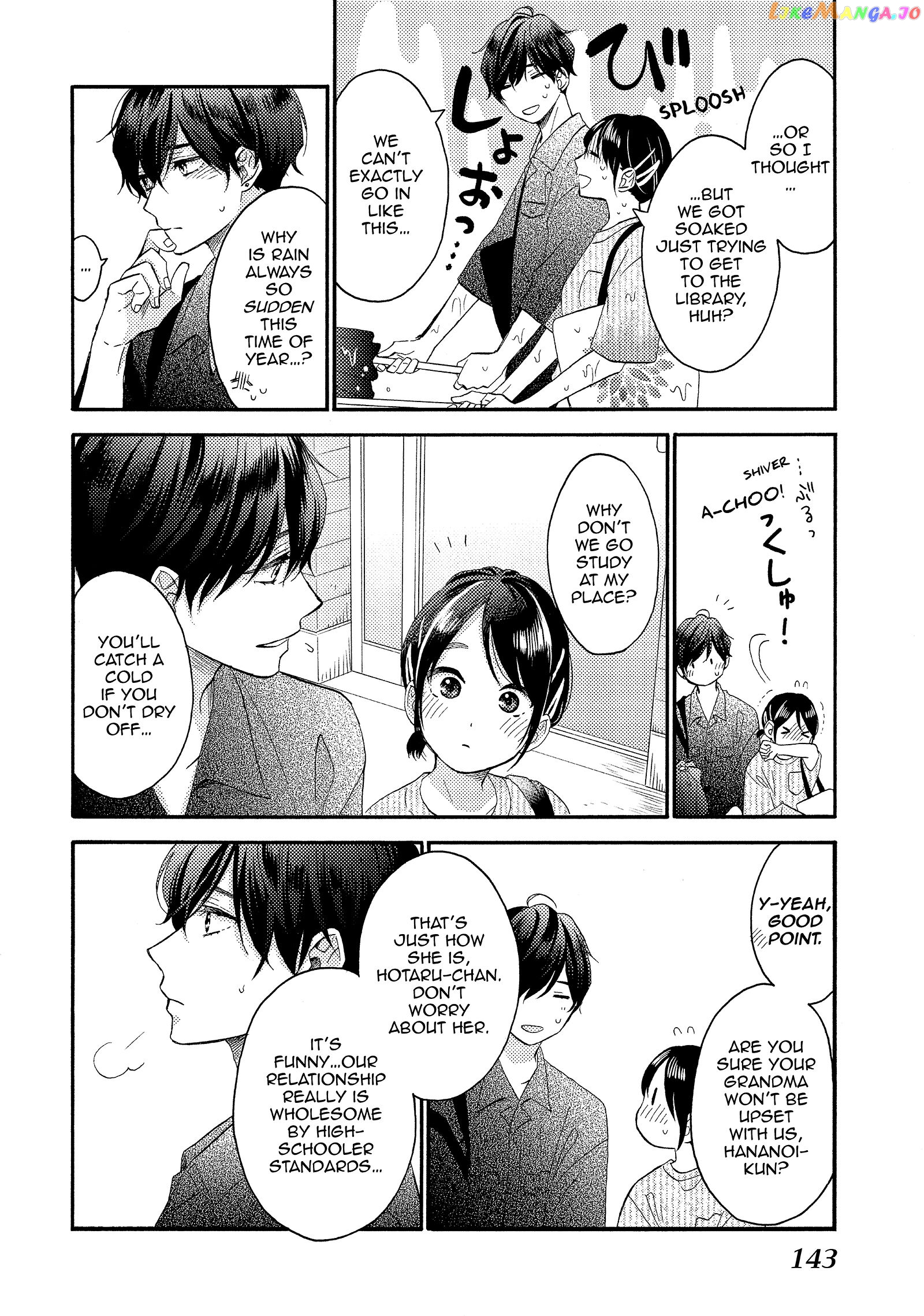 Hananoi-Kun To Koi No Yamai chapter 28 - page 11