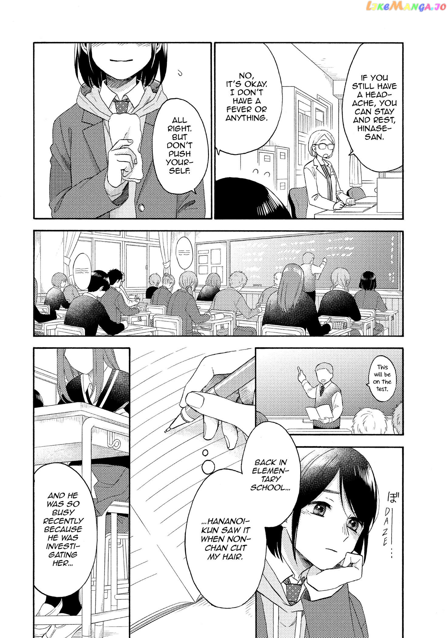 Hananoi-Kun To Koi No Yamai chapter 40 - page 13