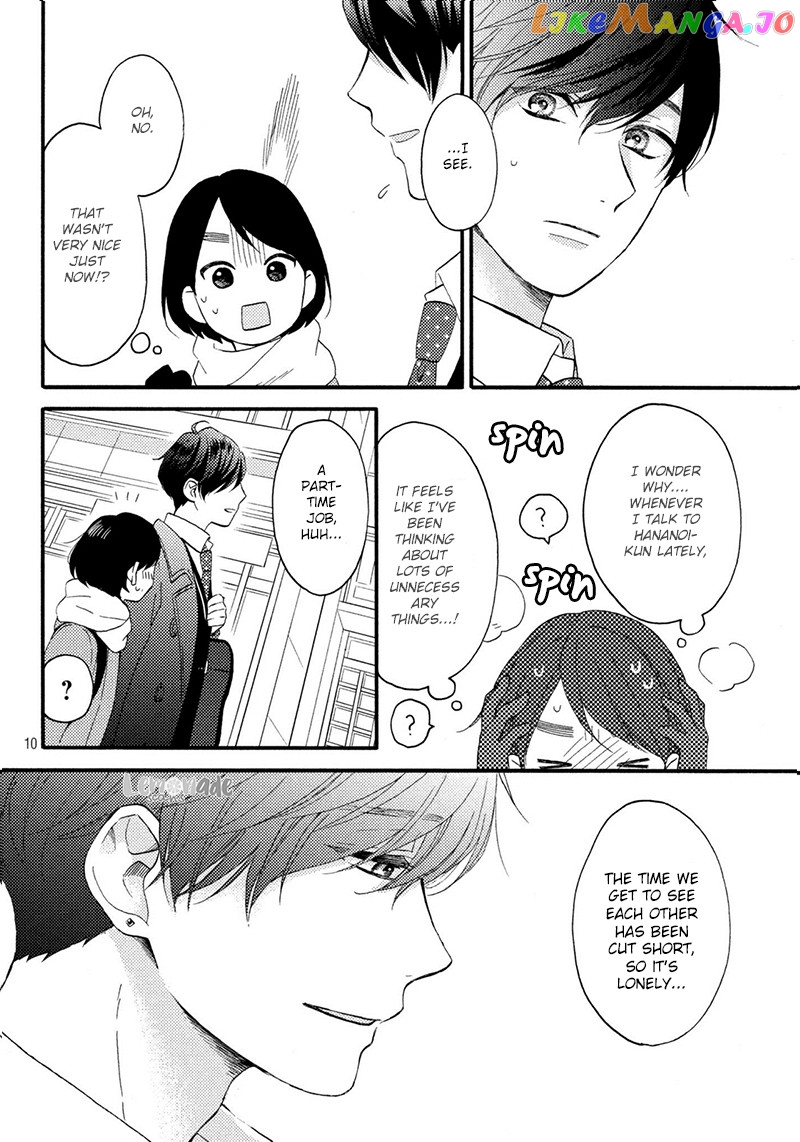 Hananoi-Kun To Koi No Yamai chapter 6 - page 11