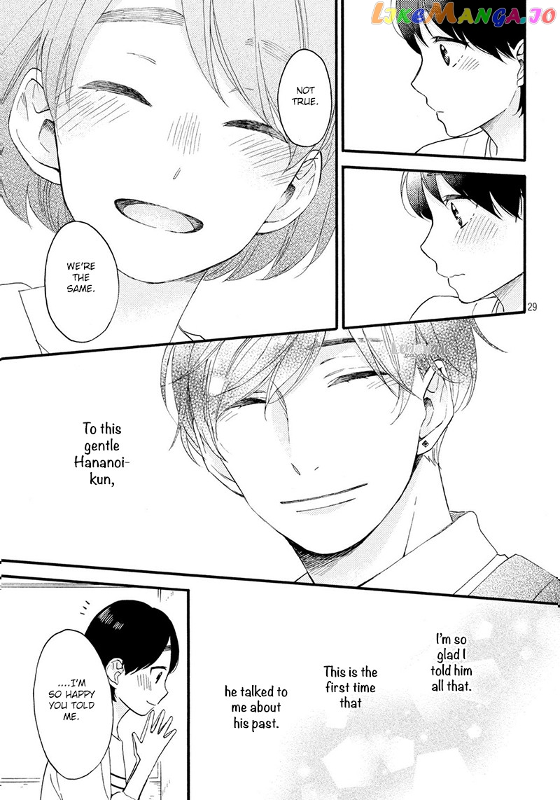 Hananoi-Kun To Koi No Yamai chapter 6 - page 30