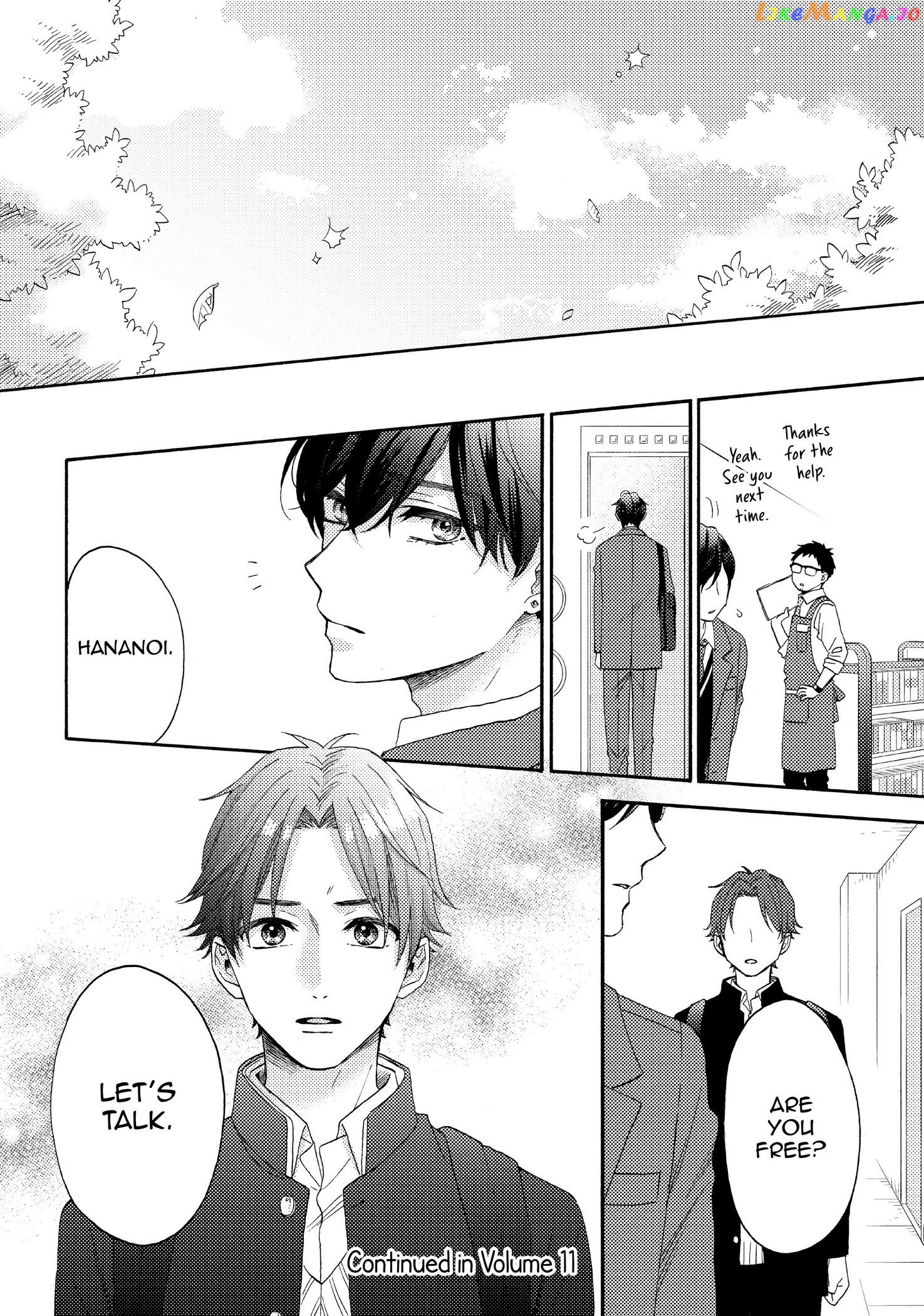 Hananoi-Kun To Koi No Yamai chapter 41 - page 47
