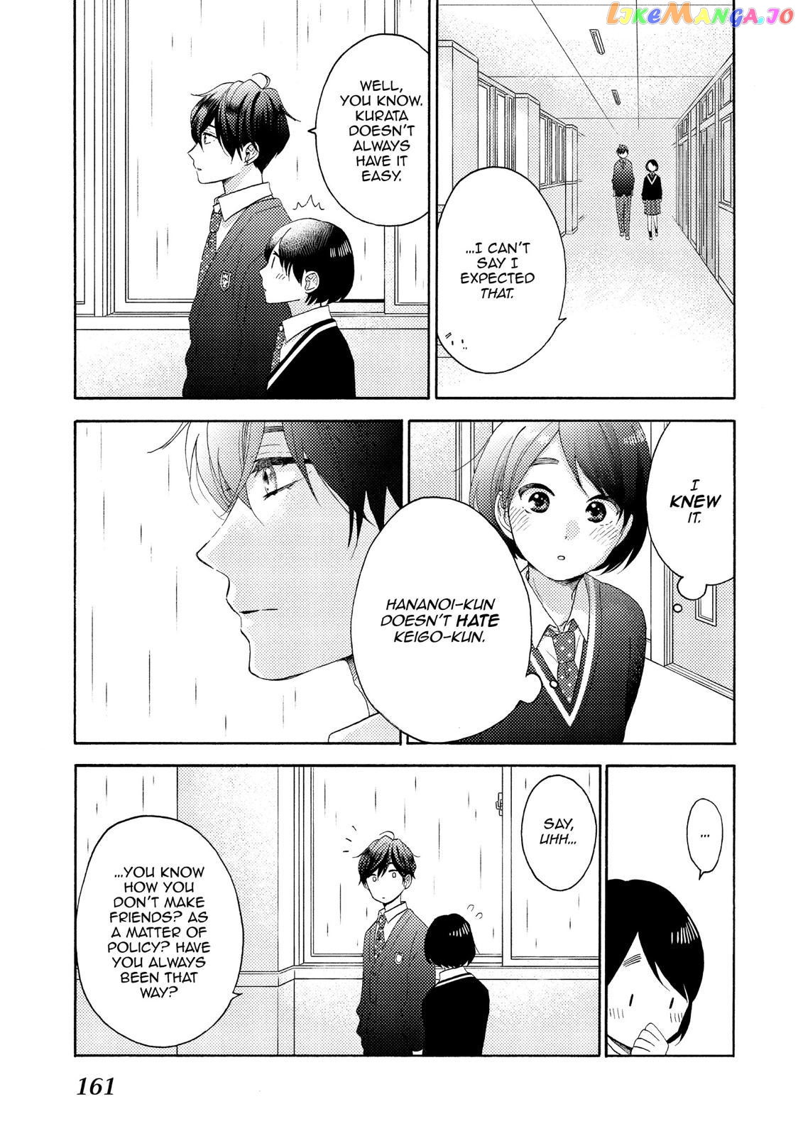 Hananoi-Kun To Koi No Yamai chapter 20 - page 21