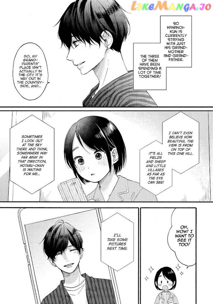 Hananoi-Kun To Koi No Yamai chapter 30 - page 19