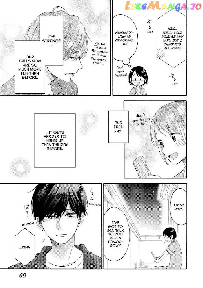 Hananoi-Kun To Koi No Yamai chapter 30 - page 21