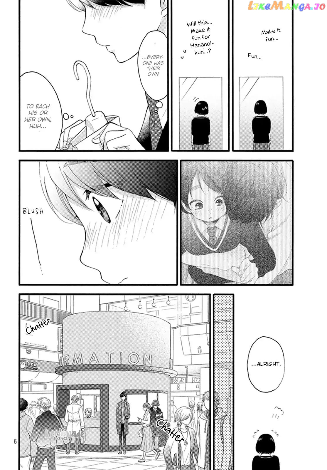 Hananoi-Kun To Koi No Yamai chapter 8 - page 7