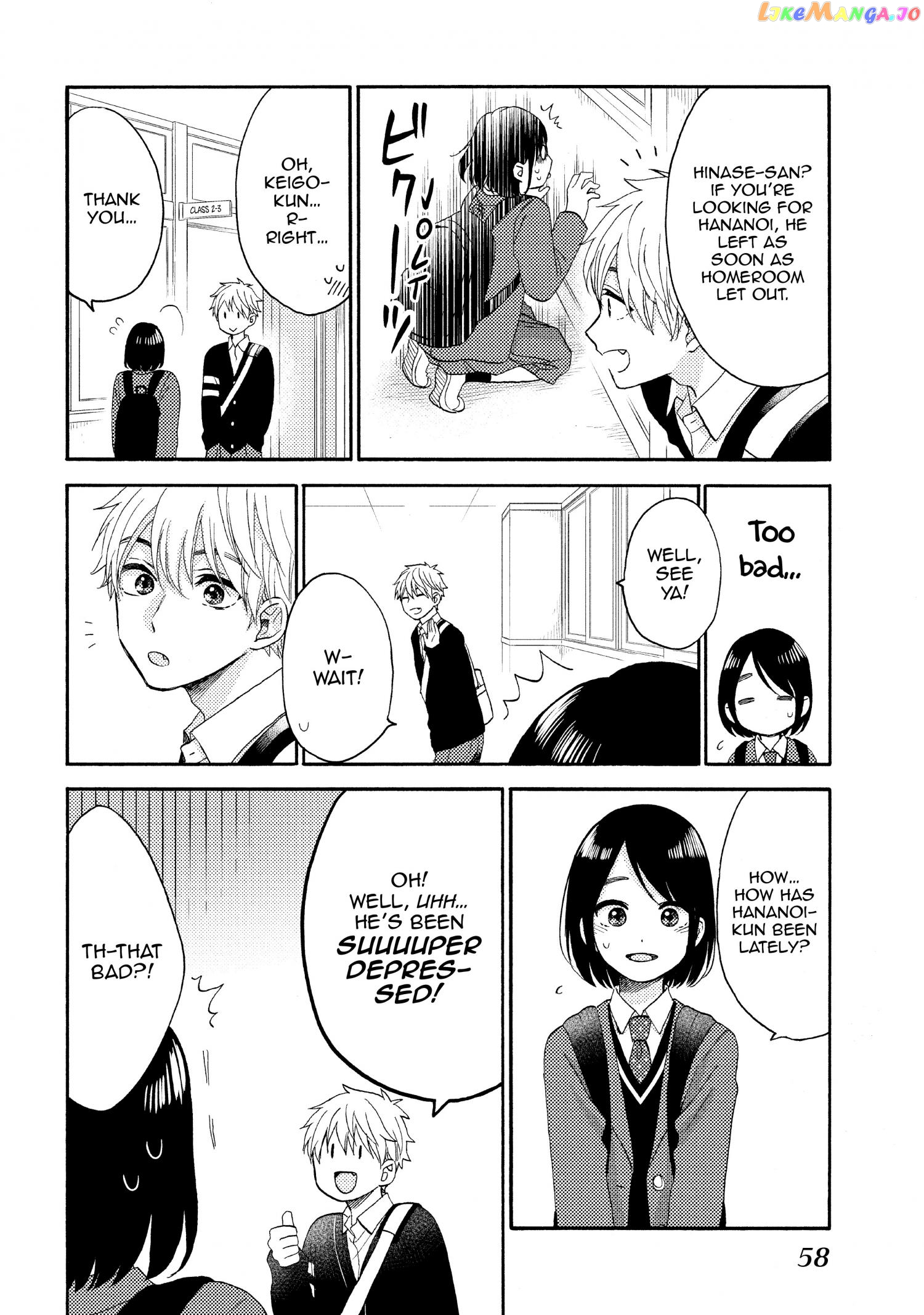 Hananoi-Kun To Koi No Yamai chapter 43 - page 11