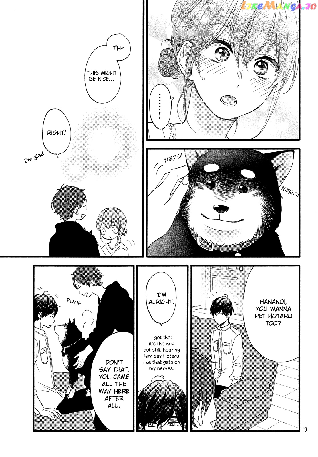 Hananoi-Kun To Koi No Yamai chapter 15 - page 21
