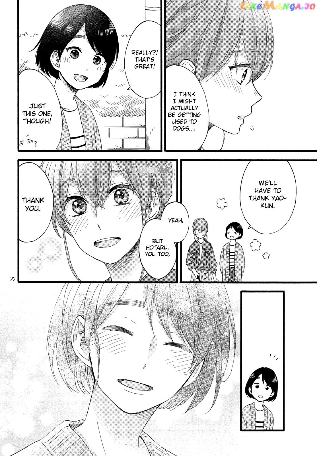 Hananoi-Kun To Koi No Yamai chapter 15 - page 24