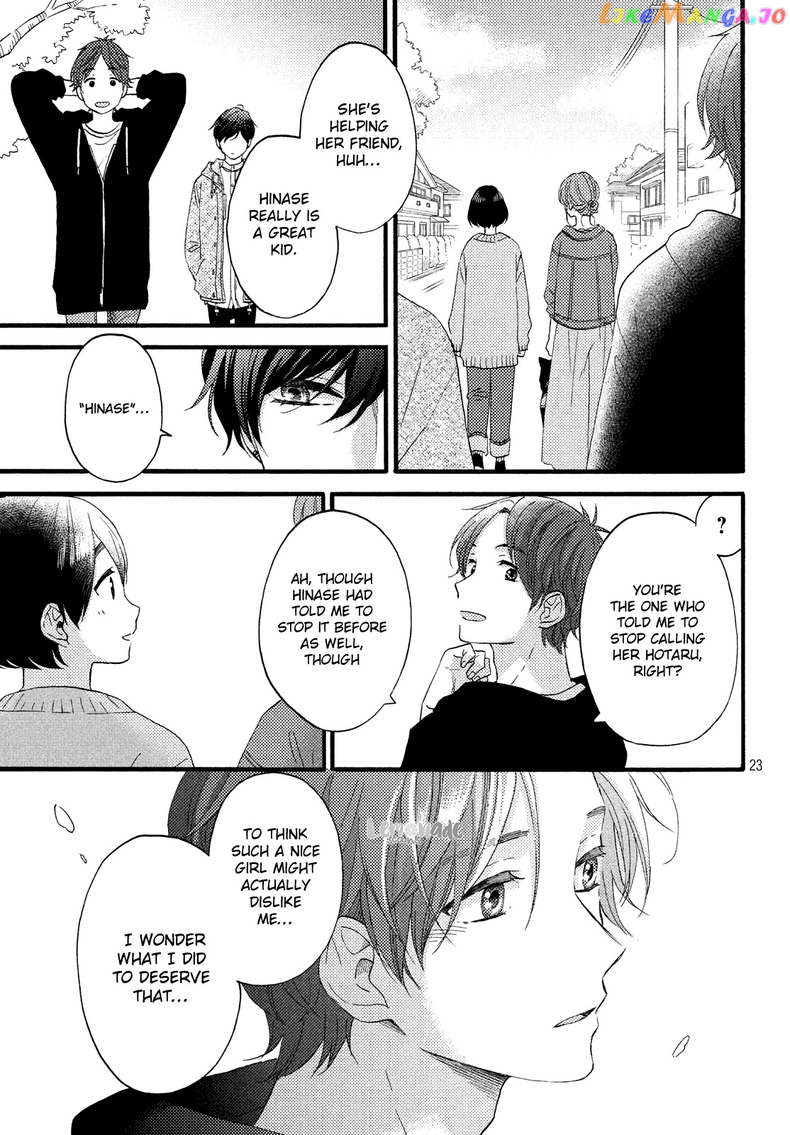 Hananoi-Kun To Koi No Yamai chapter 15 - page 25
