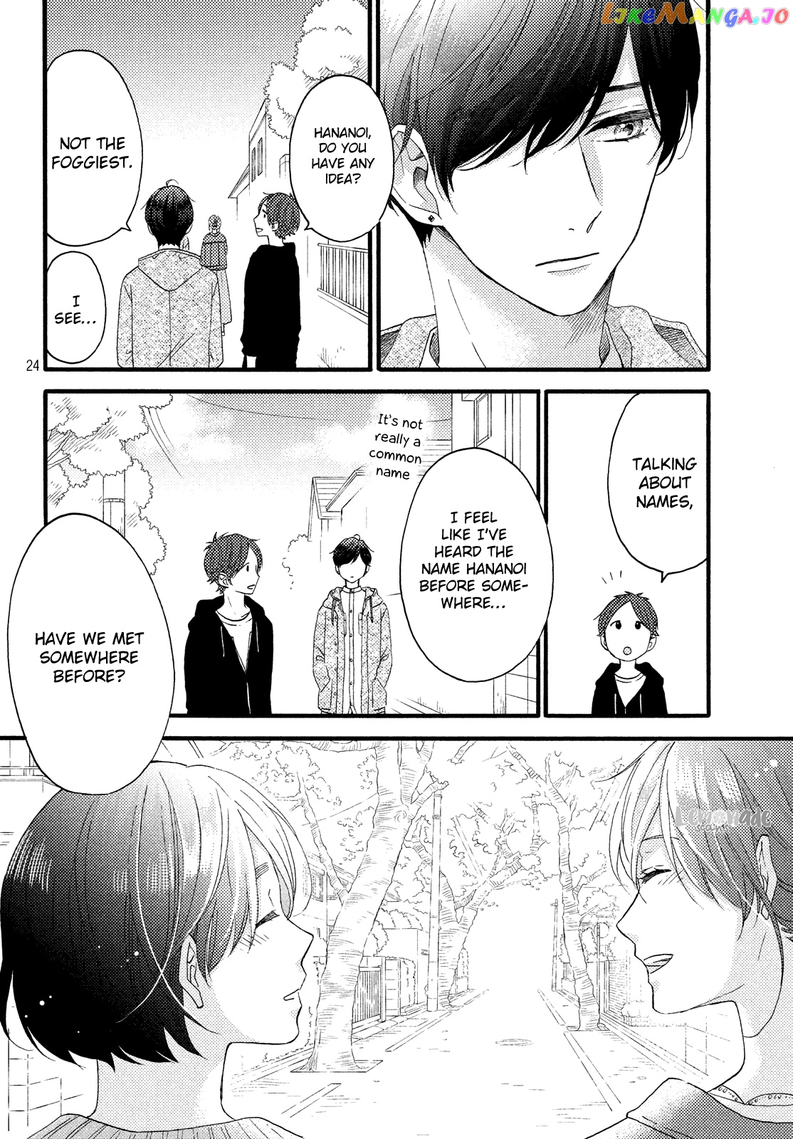 Hananoi-Kun To Koi No Yamai chapter 15 - page 26