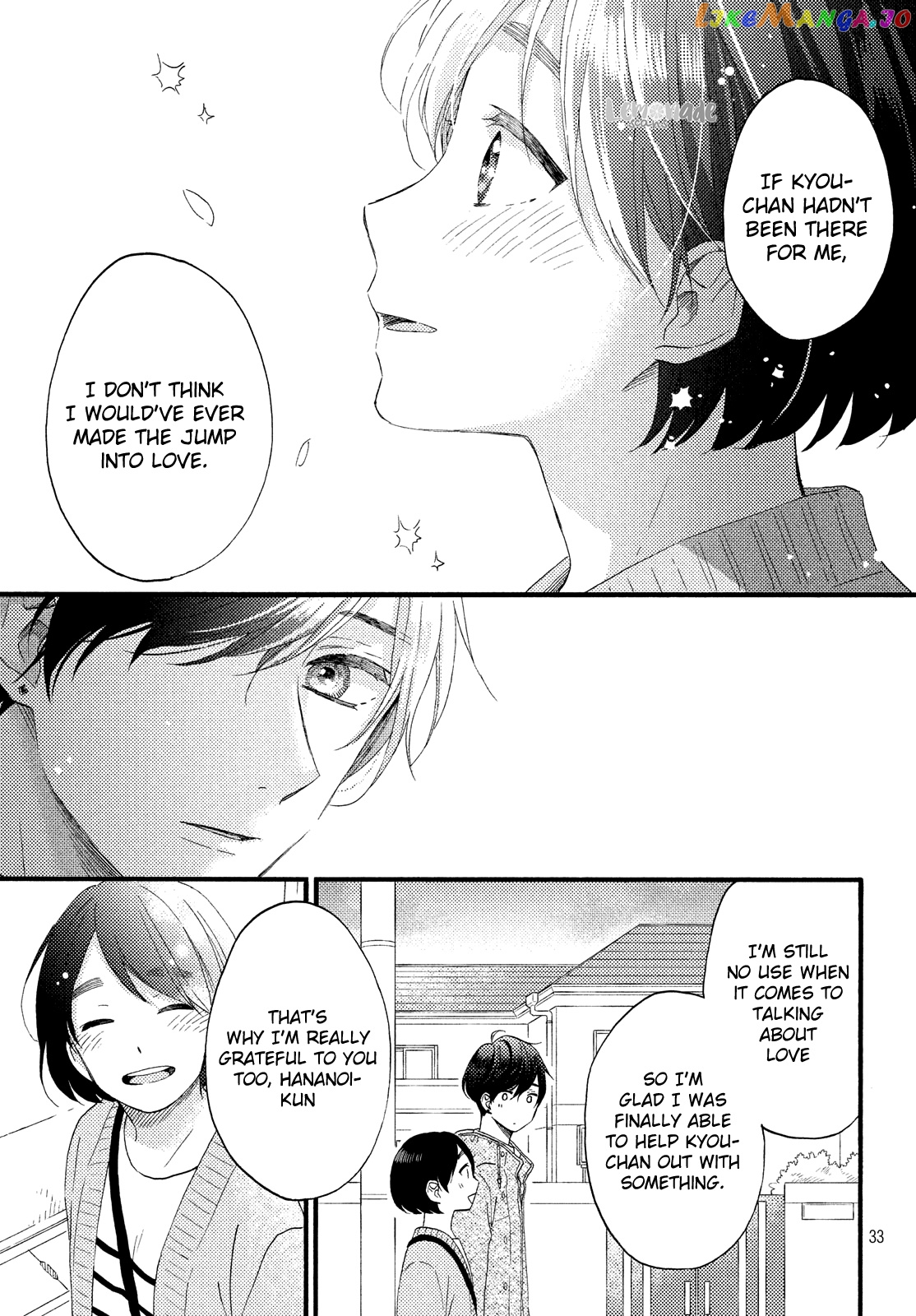 Hananoi-Kun To Koi No Yamai chapter 15 - page 35