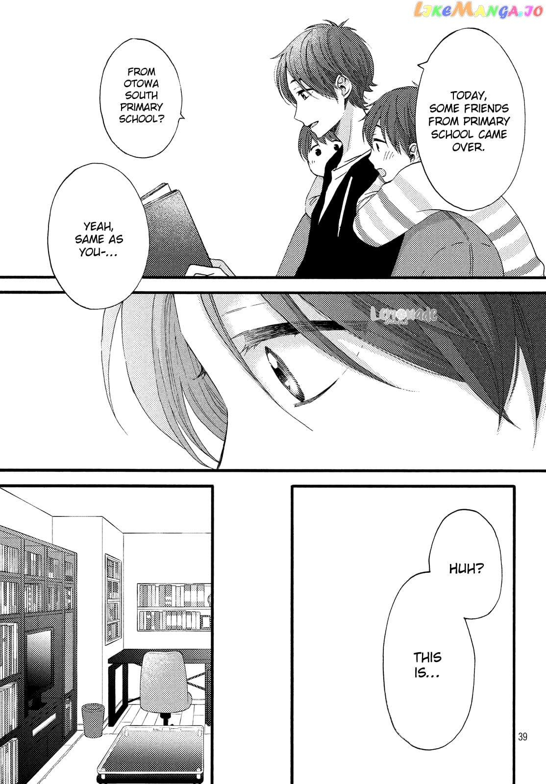 Hananoi-Kun To Koi No Yamai chapter 15 - page 41