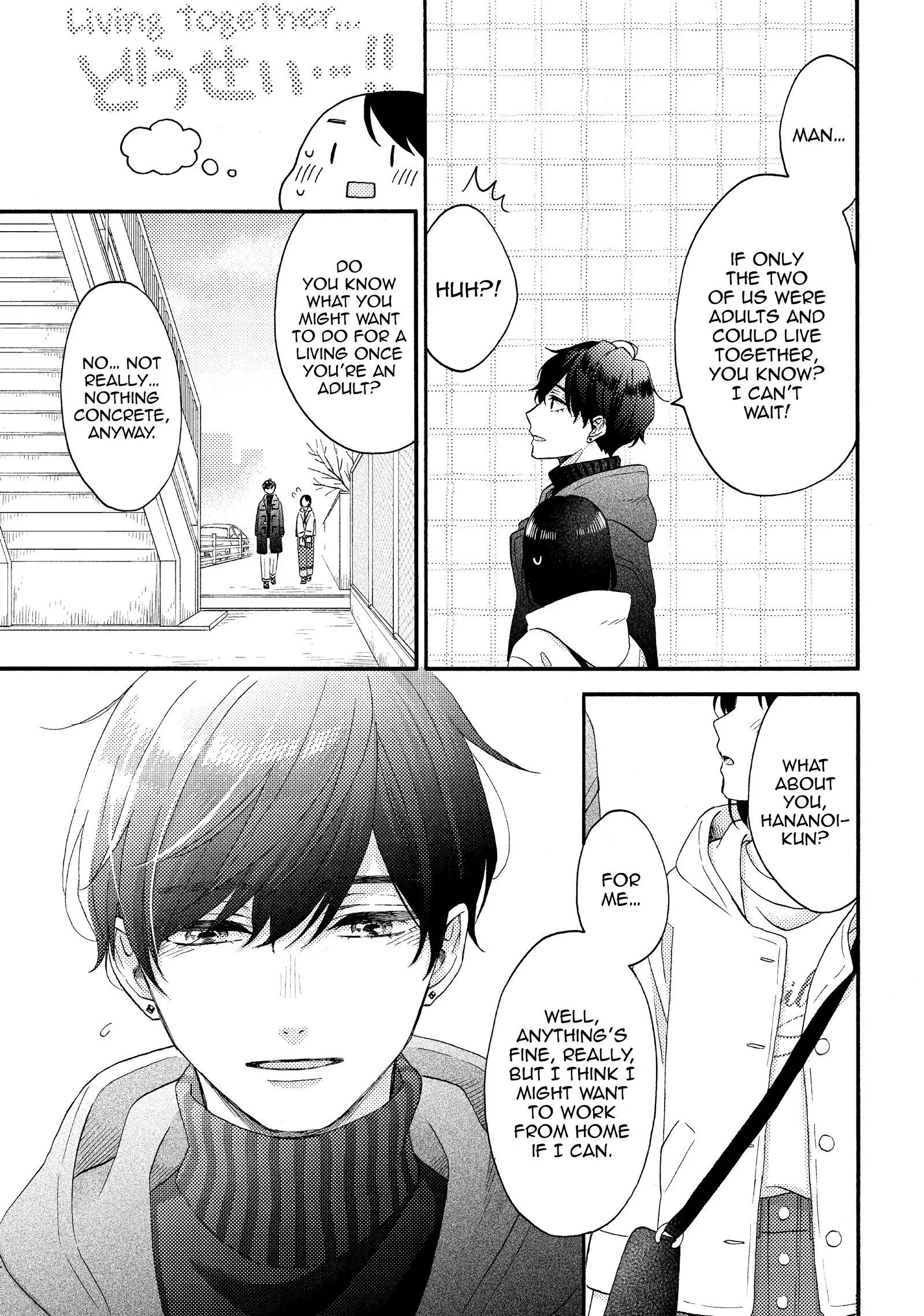 Hananoi-Kun To Koi No Yamai chapter 51 - page 17