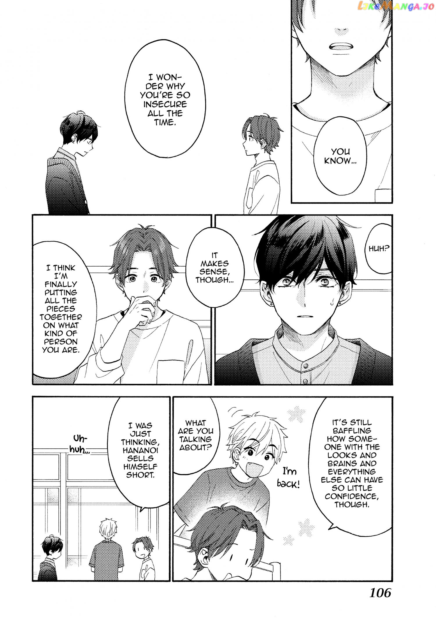 Hananoi-Kun To Koi No Yamai chapter 44 - page 14