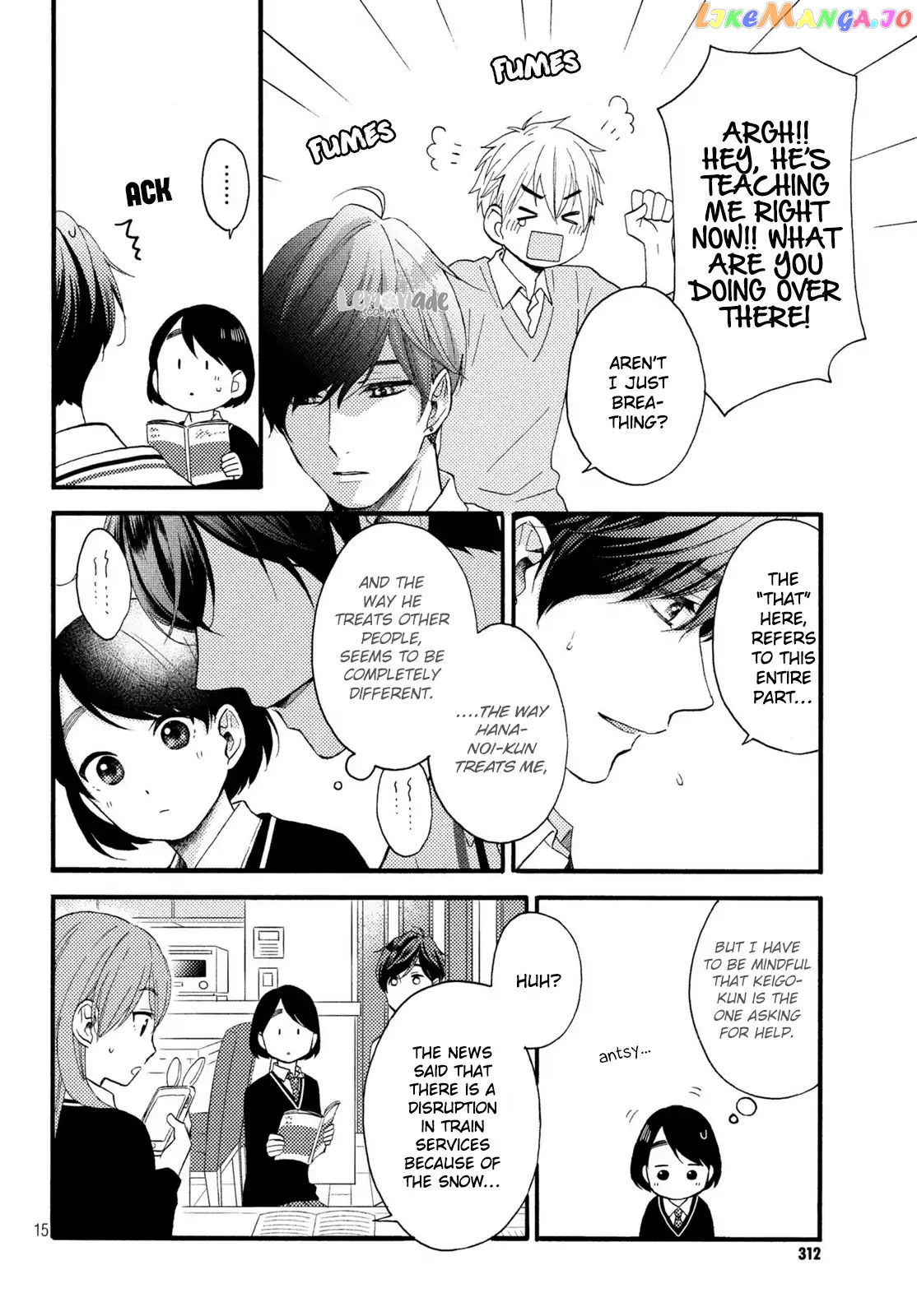 Hananoi-Kun To Koi No Yamai chapter 9 - page 16