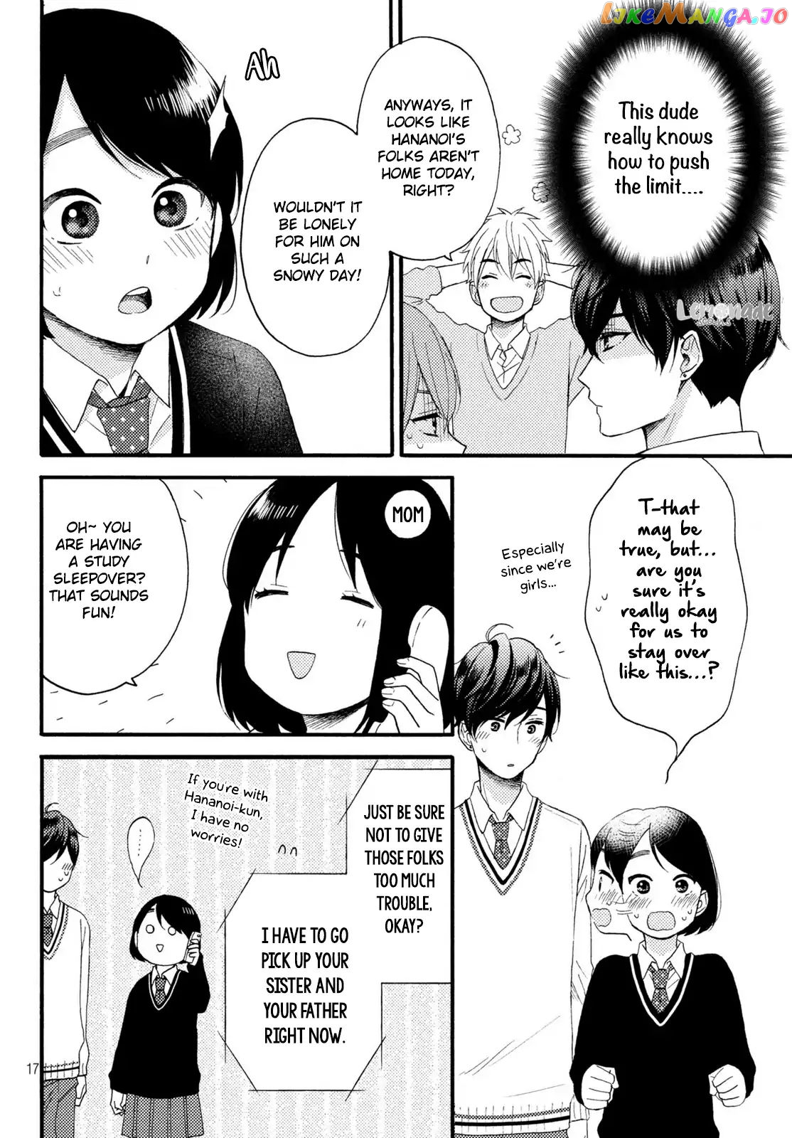Hananoi-Kun To Koi No Yamai chapter 9 - page 18