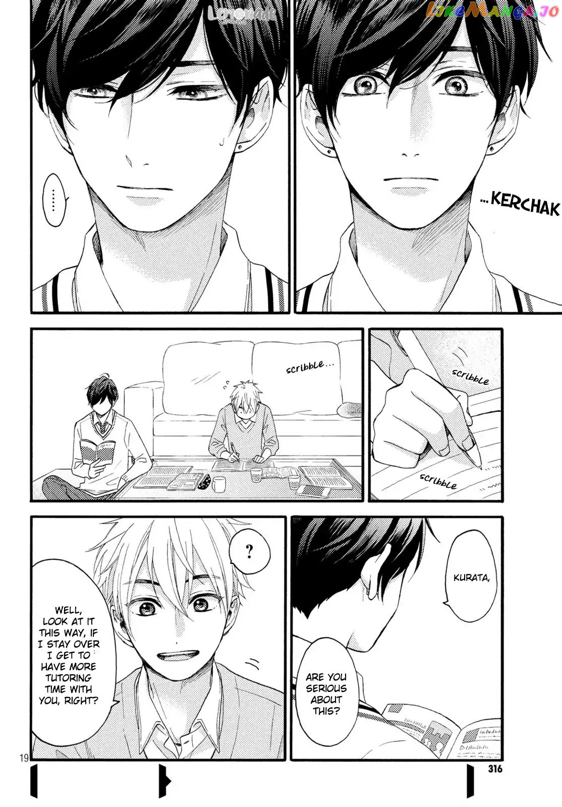 Hananoi-Kun To Koi No Yamai chapter 9 - page 20