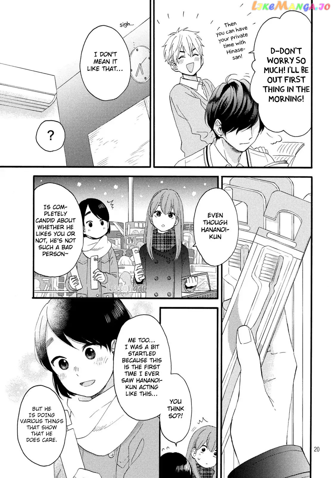 Hananoi-Kun To Koi No Yamai chapter 9 - page 21