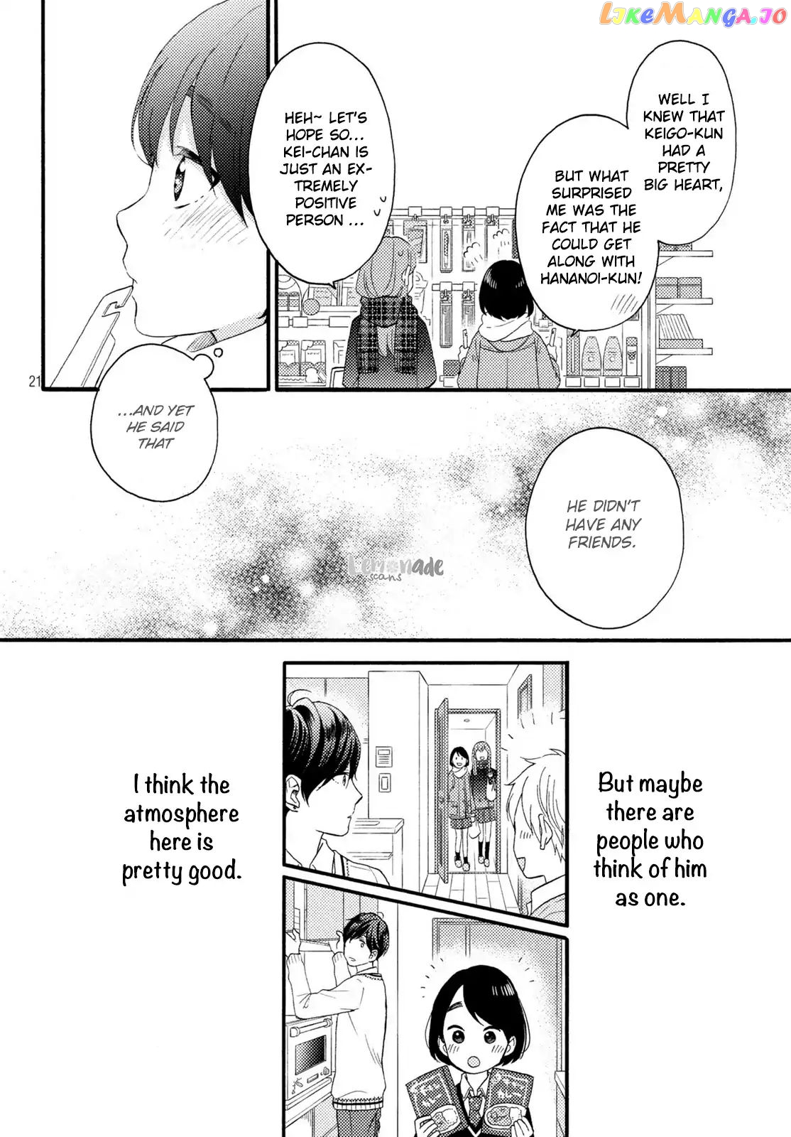 Hananoi-Kun To Koi No Yamai chapter 9 - page 22