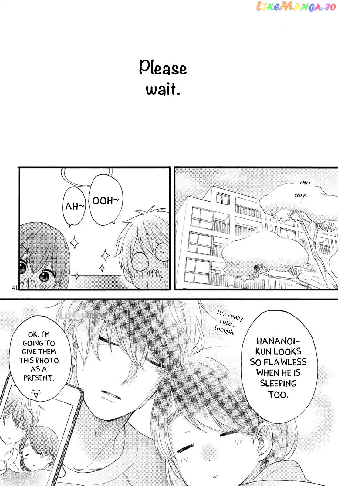 Hananoi-Kun To Koi No Yamai chapter 9 - page 42