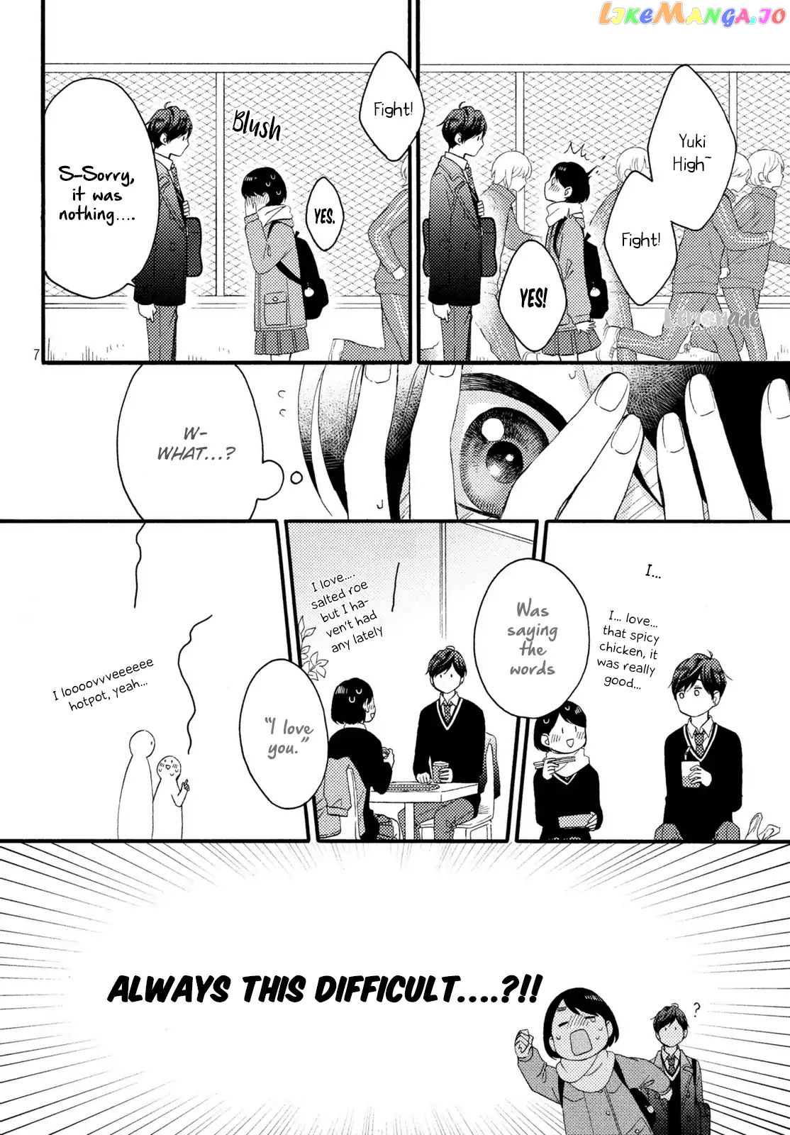 Hananoi-Kun To Koi No Yamai chapter 9 - page 8