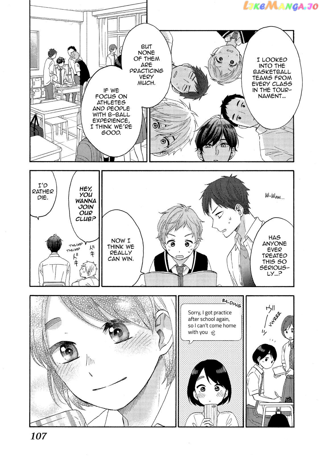 Hananoi-Kun To Koi No Yamai chapter 23 - page 17