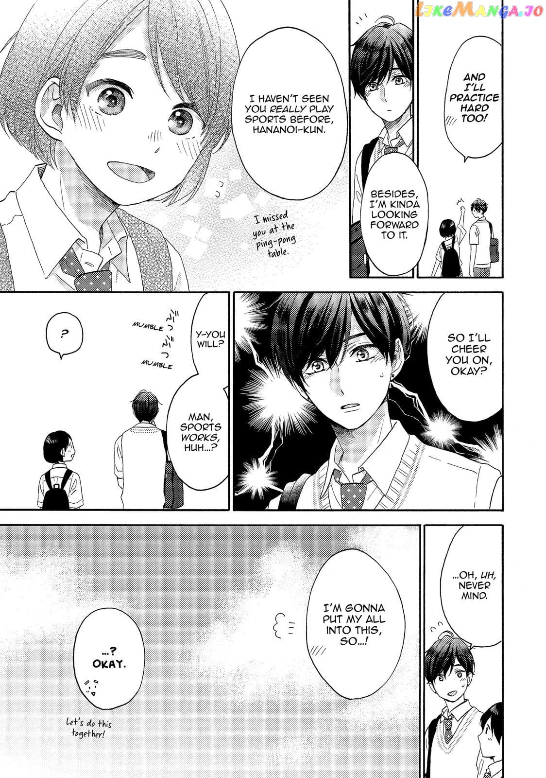 Hananoi-Kun To Koi No Yamai chapter 23 - page 7