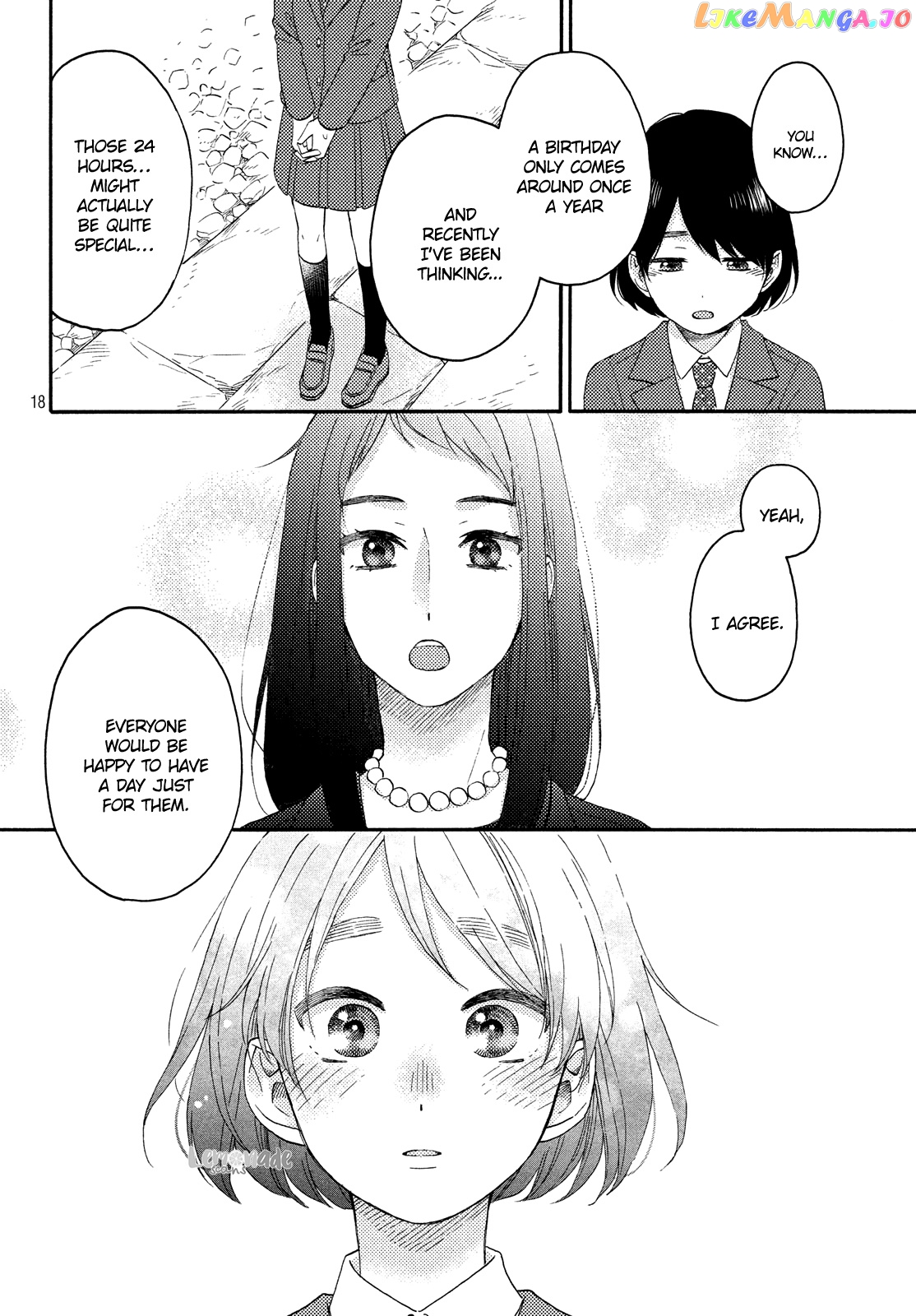 Hananoi-Kun To Koi No Yamai chapter 16 - page 20