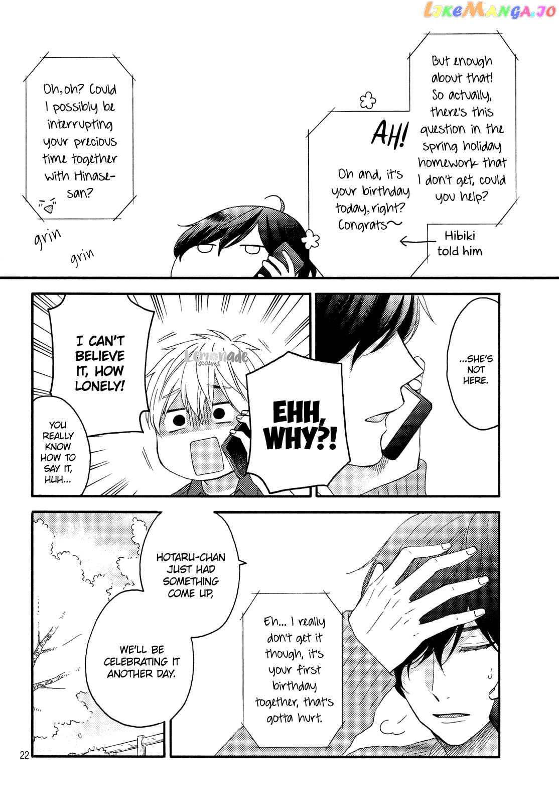Hananoi-Kun To Koi No Yamai chapter 16 - page 24