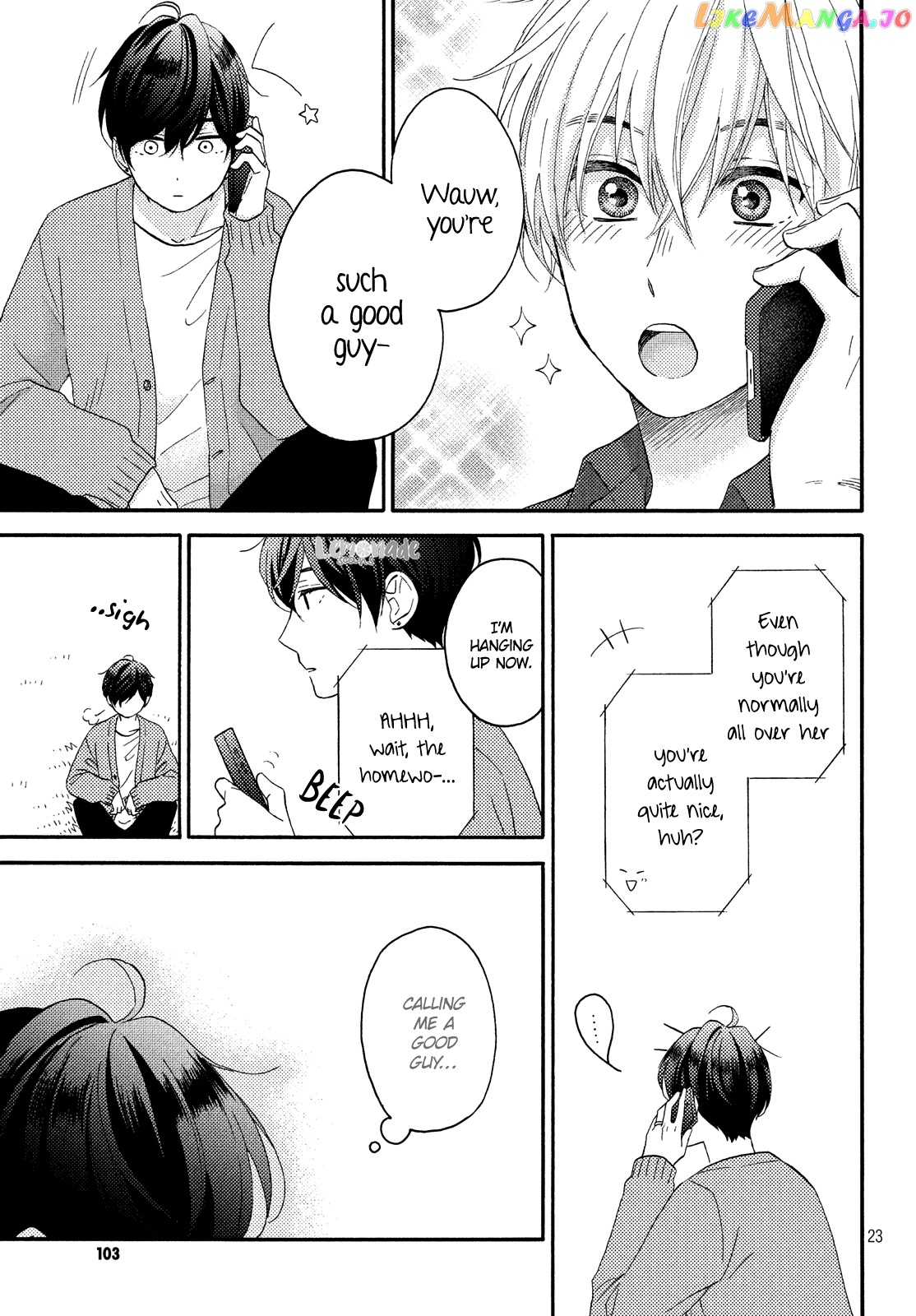 Hananoi-Kun To Koi No Yamai chapter 16 - page 25