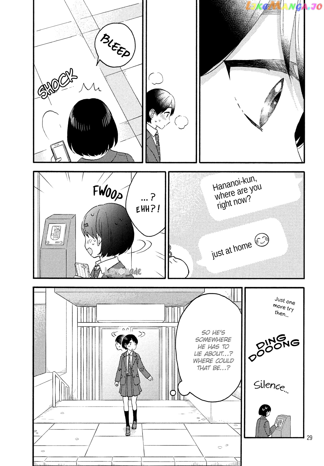 Hananoi-Kun To Koi No Yamai chapter 16 - page 31