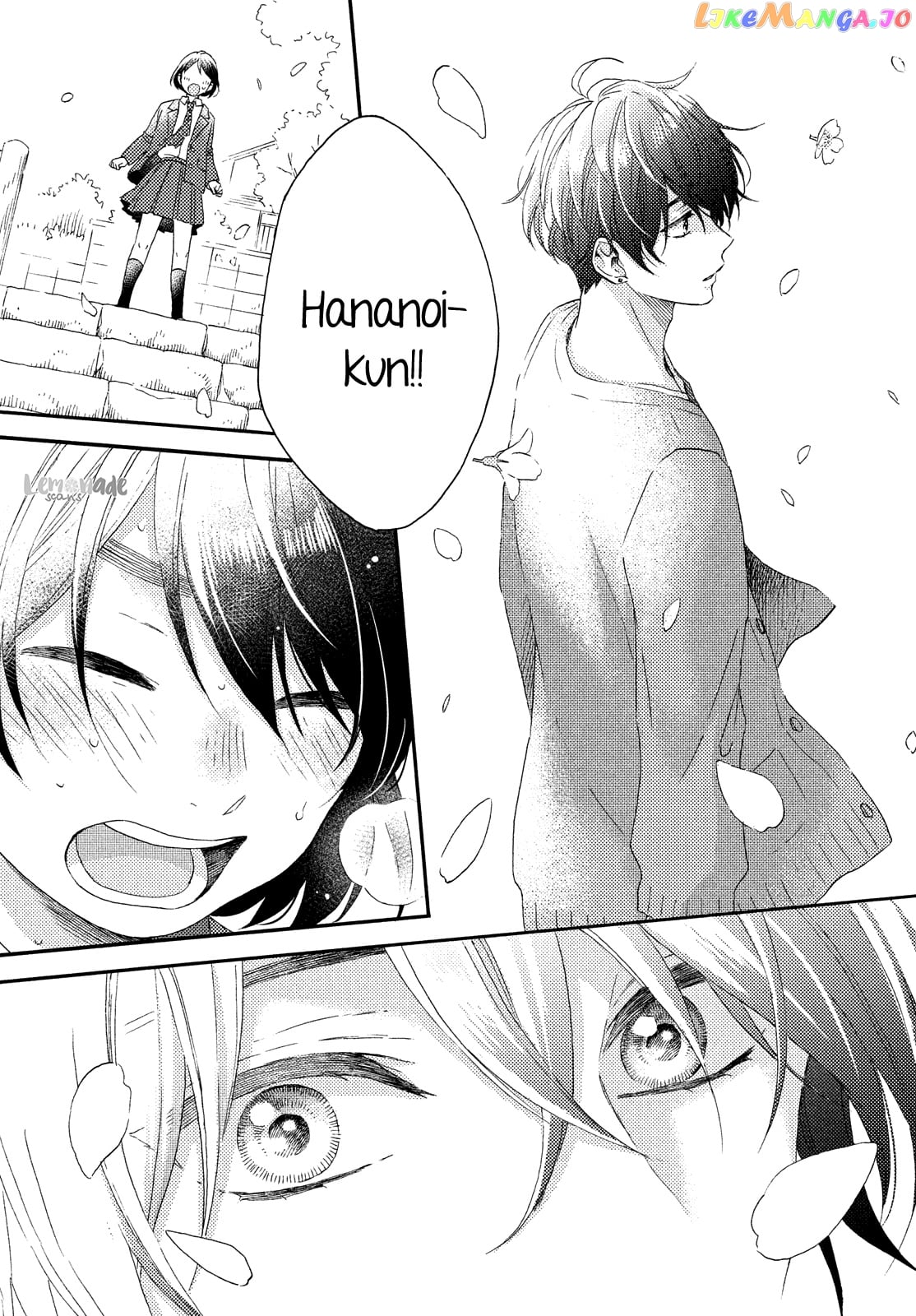 Hananoi-Kun To Koi No Yamai chapter 16 - page 35