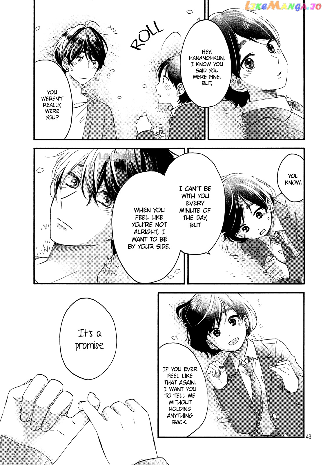 Hananoi-Kun To Koi No Yamai chapter 16 - page 44