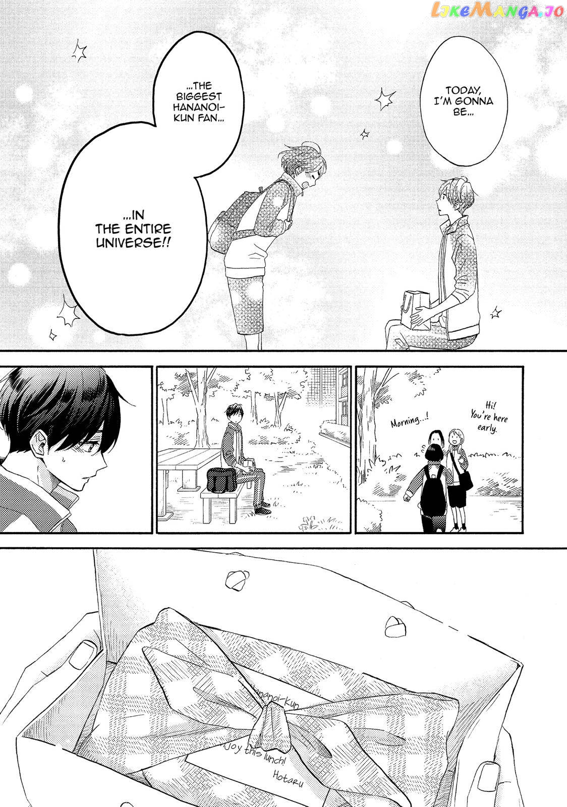 Hananoi-Kun To Koi No Yamai chapter 24 - page 11