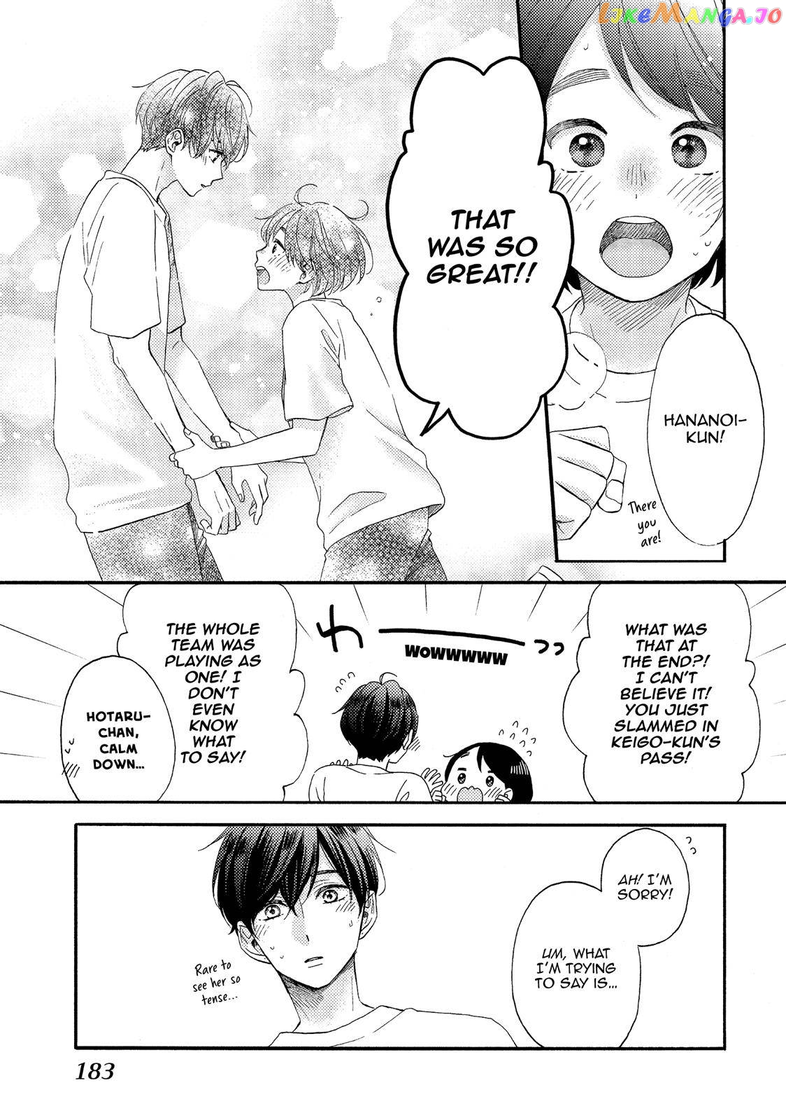 Hananoi-Kun To Koi No Yamai chapter 24 - page 45