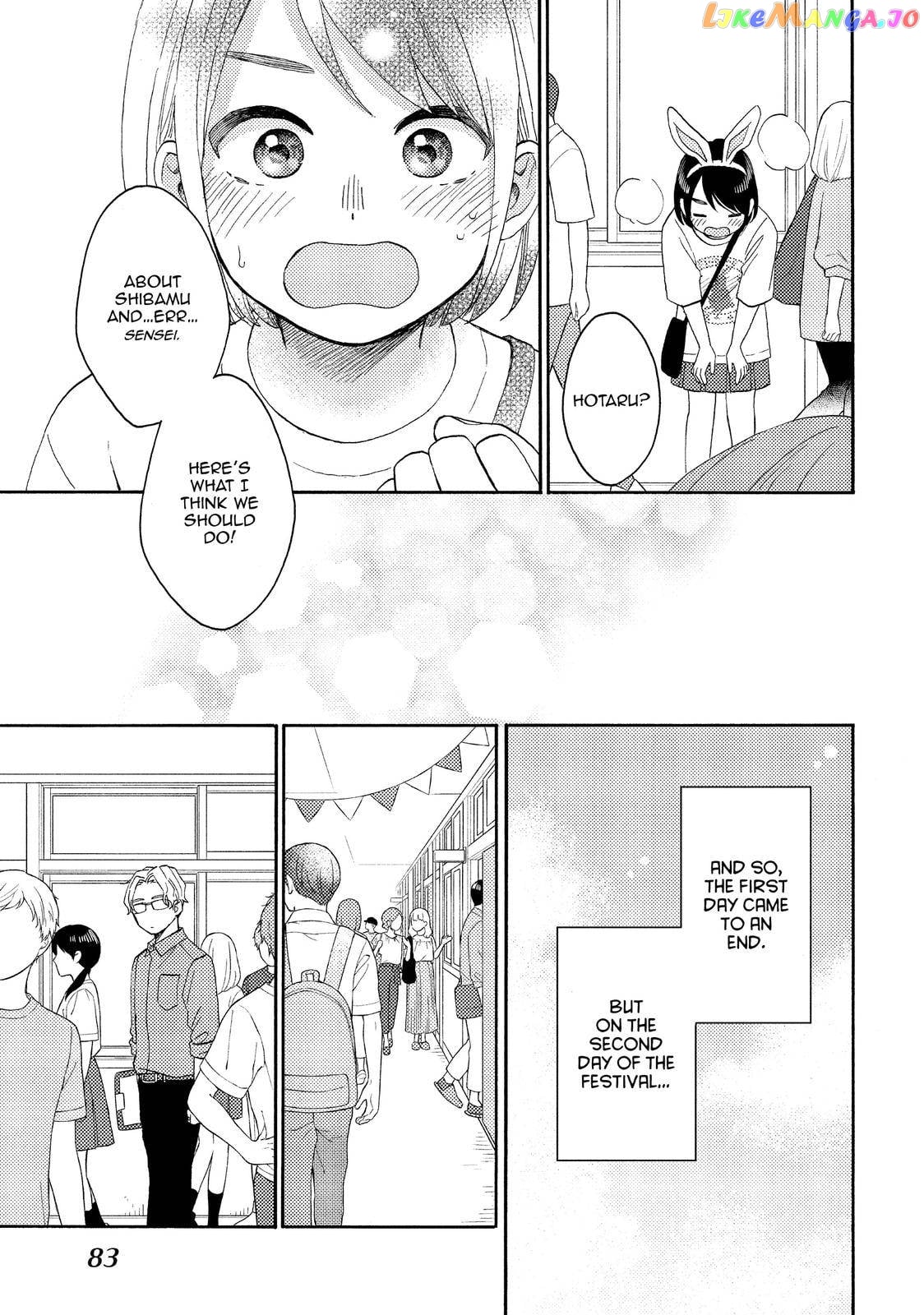 Hananoi-Kun To Koi No Yamai chapter 34 - page 39