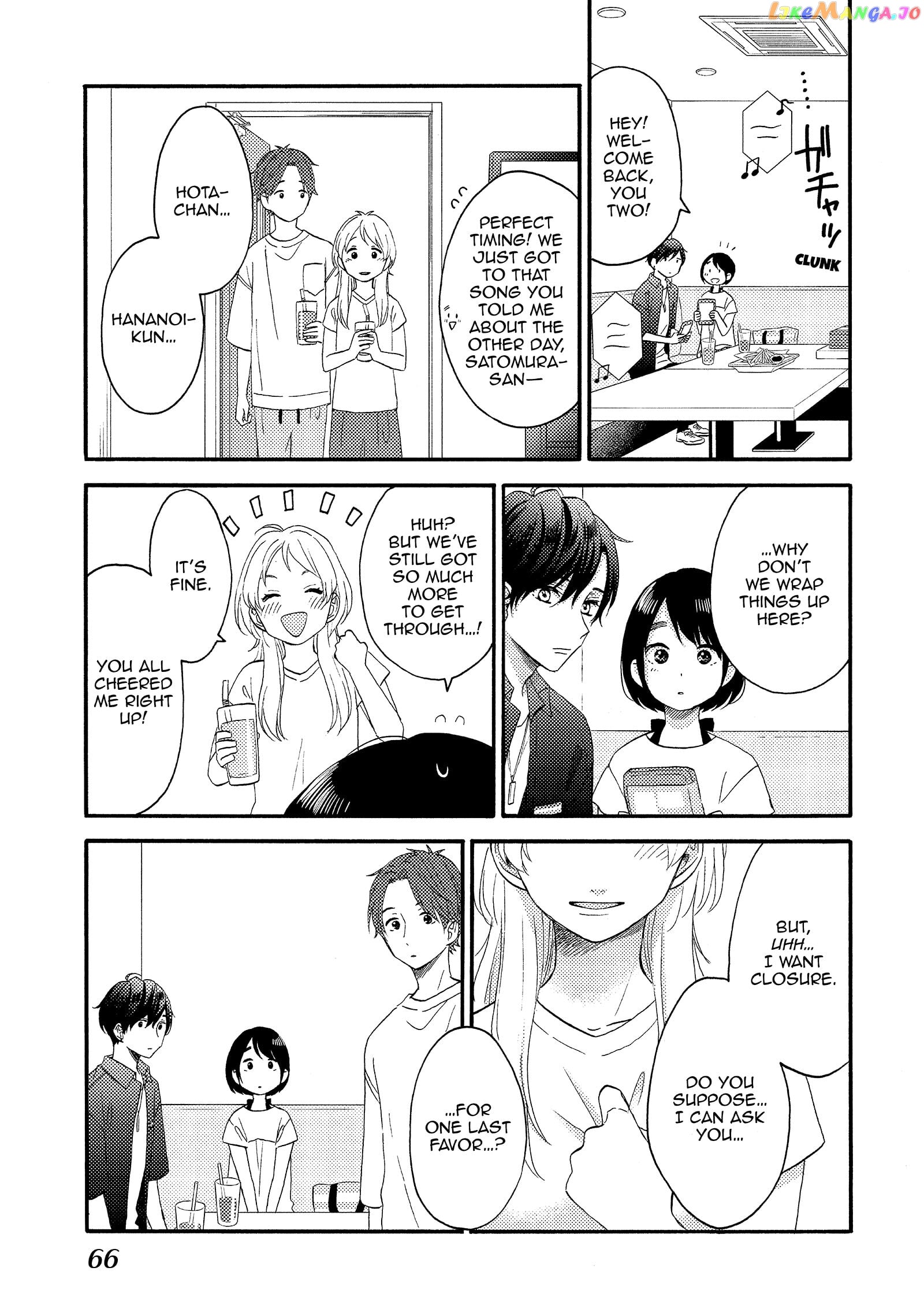 Hananoi-Kun To Koi No Yamai chapter 26 - page 20