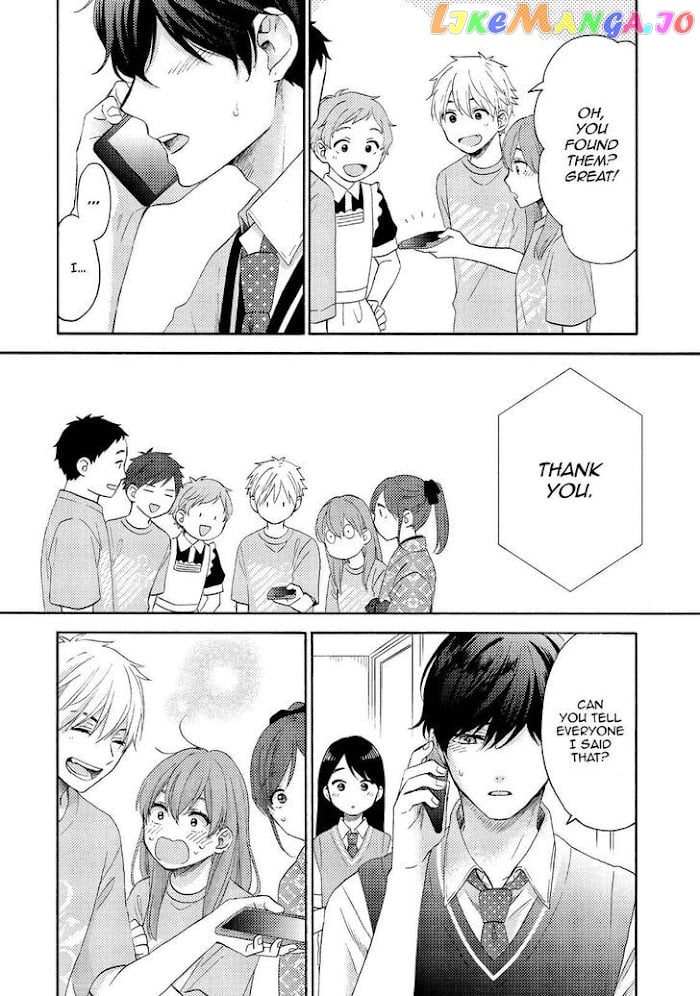 Hananoi-Kun To Koi No Yamai chapter 36 - page 22