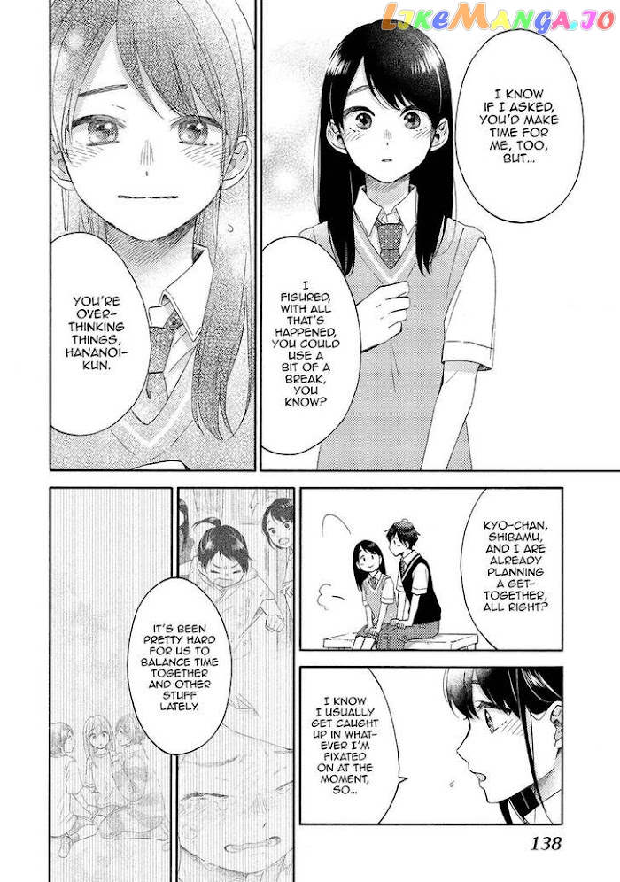 Hananoi-Kun To Koi No Yamai chapter 36 - page 8